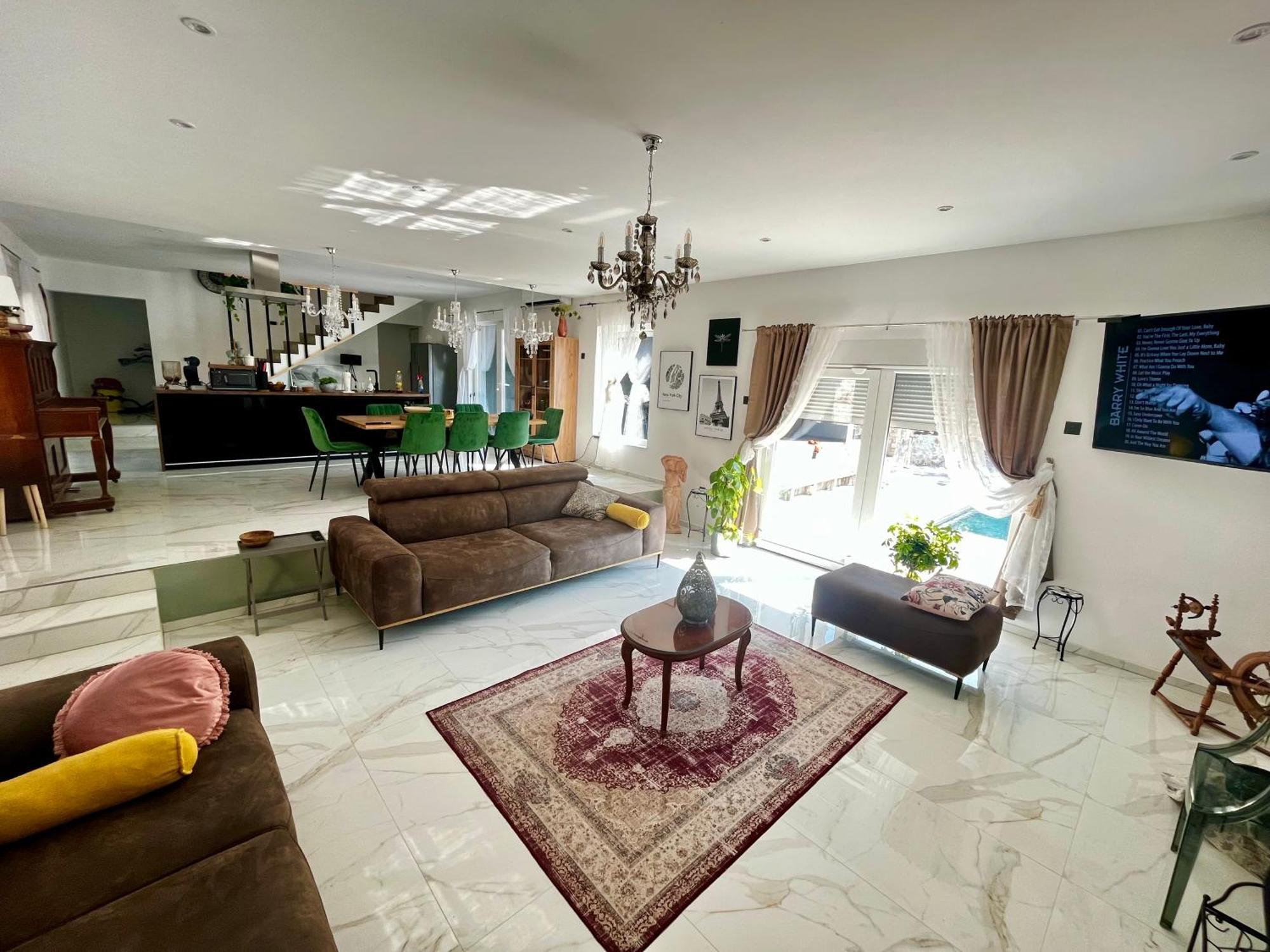 Luxury Villa Andrea Vrzika In Forest Near The Sea Zagvozd المظهر الخارجي الصورة