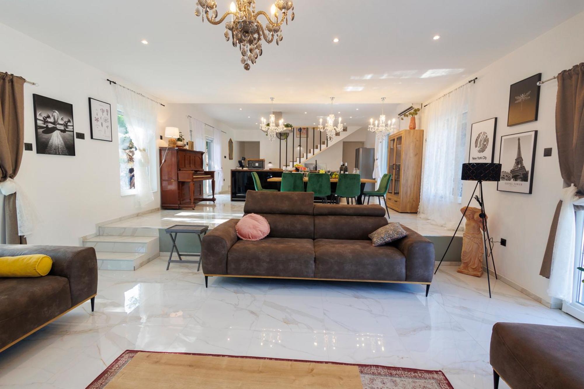 Luxury Villa Andrea Vrzika In Forest Near The Sea Zagvozd المظهر الخارجي الصورة