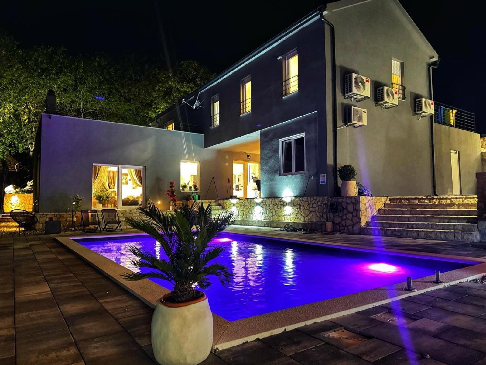 Luxury Villa Andrea Vrzika In Forest Near The Sea Zagvozd المظهر الخارجي الصورة