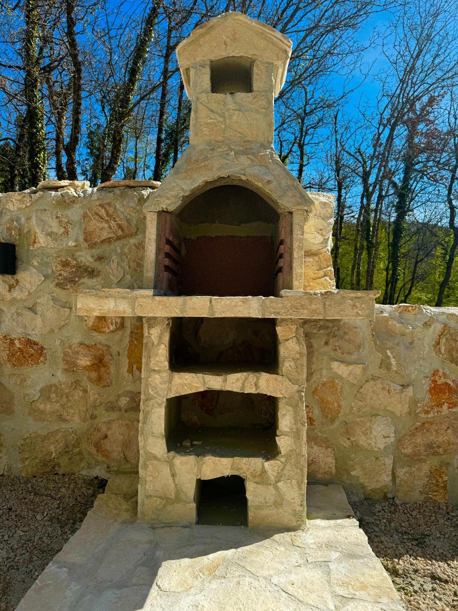 Luxury Villa Andrea Vrzika In Forest Near The Sea Zagvozd المظهر الخارجي الصورة