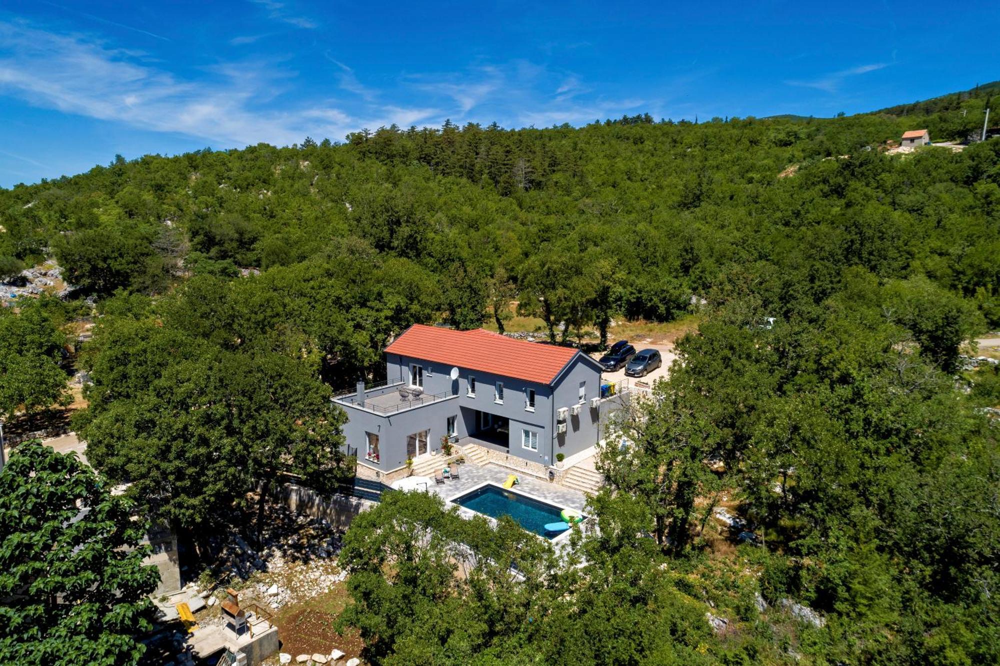 Luxury Villa Andrea Vrzika In Forest Near The Sea Zagvozd المظهر الخارجي الصورة